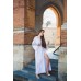 Boho Style Ukrainian Embroidered Maxi Wedding Dress "Bohowedding"